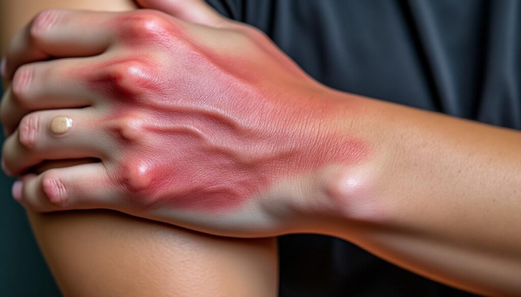 découvrez comment reconnaître les symptômes d'allergie causés par les lessives grâce à notre guide photo et apprenez les gestes à adopter pour soulager et prévenir ces réactions cutanées.