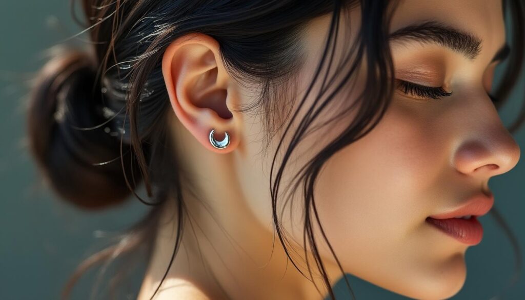 découvrez les bienfaits du piercing conch : un mélange d'esthétique unique, de soulagement physique et de bien-être au quotidien.