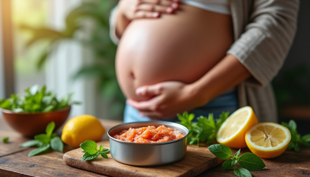 découvrez les bienfaits du thon en boîte pendant la grossesse et les précautions essentielles à prendre pour assurer la santé de la maman et du bébé.