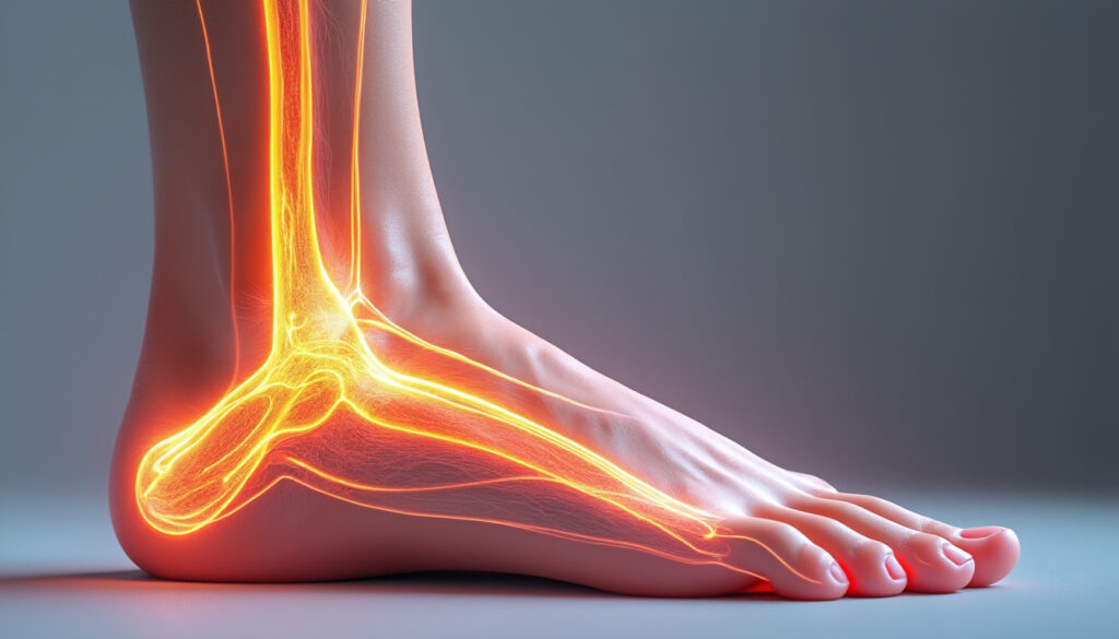 découvrez les causes et traitements de la douleur au côté extérieur du pied liée au nerf sural. comprenez les symptômes et soulagez votre inconfort efficacement.